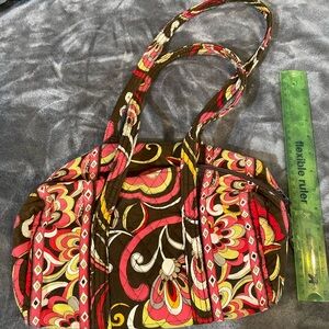 Vera Bradley Retired Puccini Print-Shoulder Bag